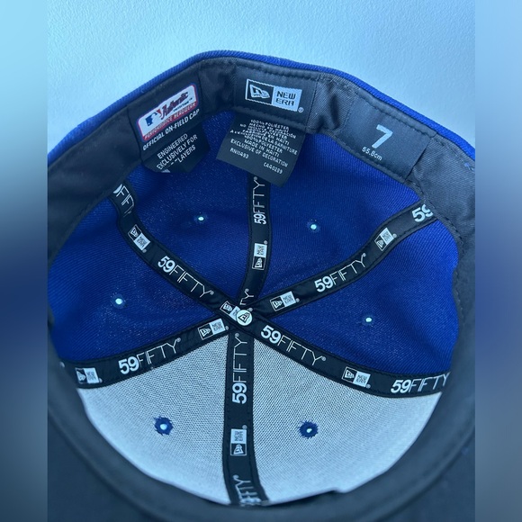 NEW New Era Los Angeles Dodgers Authentic Collection Fitted 59FIFTY Cap, Size 7 - Picture 10 of 10